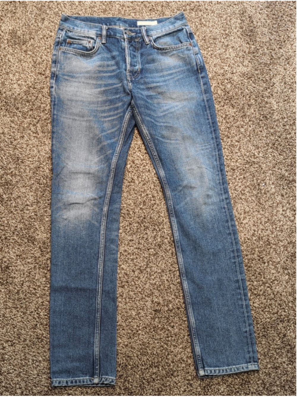 All Saints Pistol Men's Slim Fit Jeans Size 28